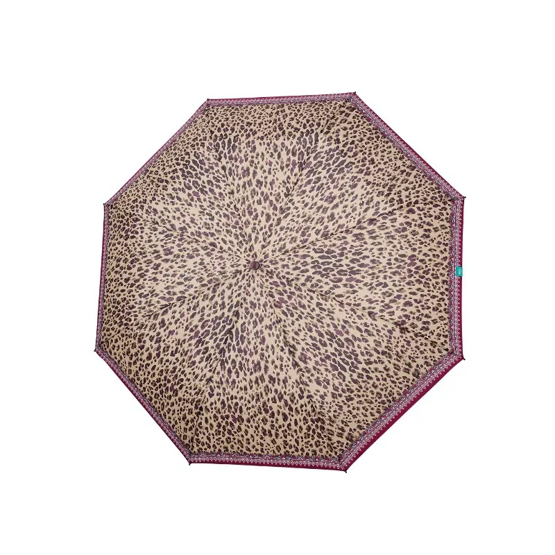 Time, Dámský skládací deštník Leopardato, 26328 Time, Dámský skládací deštník Leopardato, 26328
