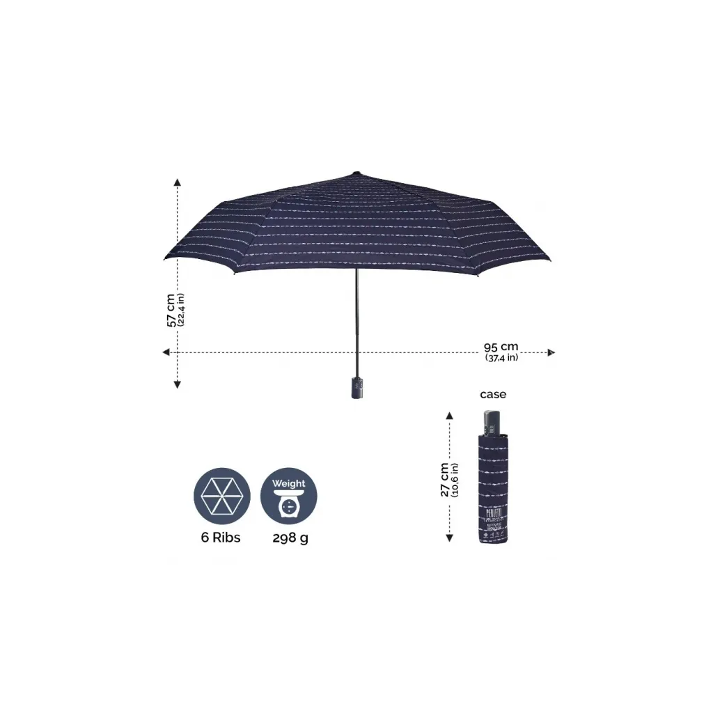 Technology, Dámsky plnoautomatický dáždnik Piatto, 21783