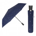 Time, Pánsky plnoautomatický dáždnik skladací Geometrico / modrý, 26401