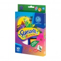 Modelovacia hmota (air dry clay) Sensorio Kids Dinosaurus, 10 farieb , 336123022
