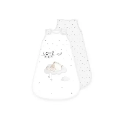 Detský luxusný spací vak 90cm Herding MALÝ MACKO, 6/36mes.