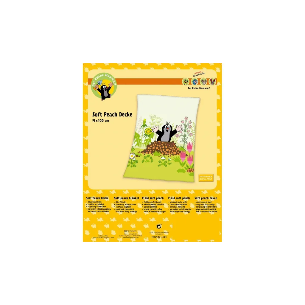 Dětská deka 75/100cm KRTEK