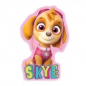 Tvarovaný 3D dekoračný vankúš Paw Patrol Skye