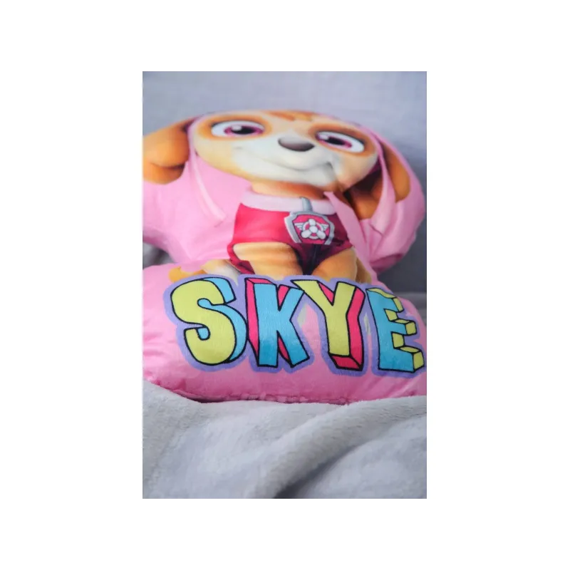 Tvarovaný 3D dekoračný vankúš Paw Patrol Skye