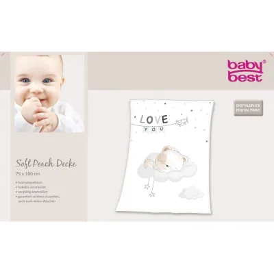 Baby supersoft deka 75/100cm Herding Malý Macko Baby supersoft deka 75/100cm Herding Malý Macko