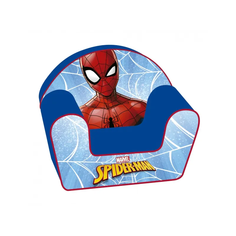 Penové kreslo do detskej izby SPIDERMAN, SM13037 – pohodlné a bezpečné pre deti Penové kreslo do detskej izby SPIDERMAN, SM13037 – pohodlné a bezpečné pre deti