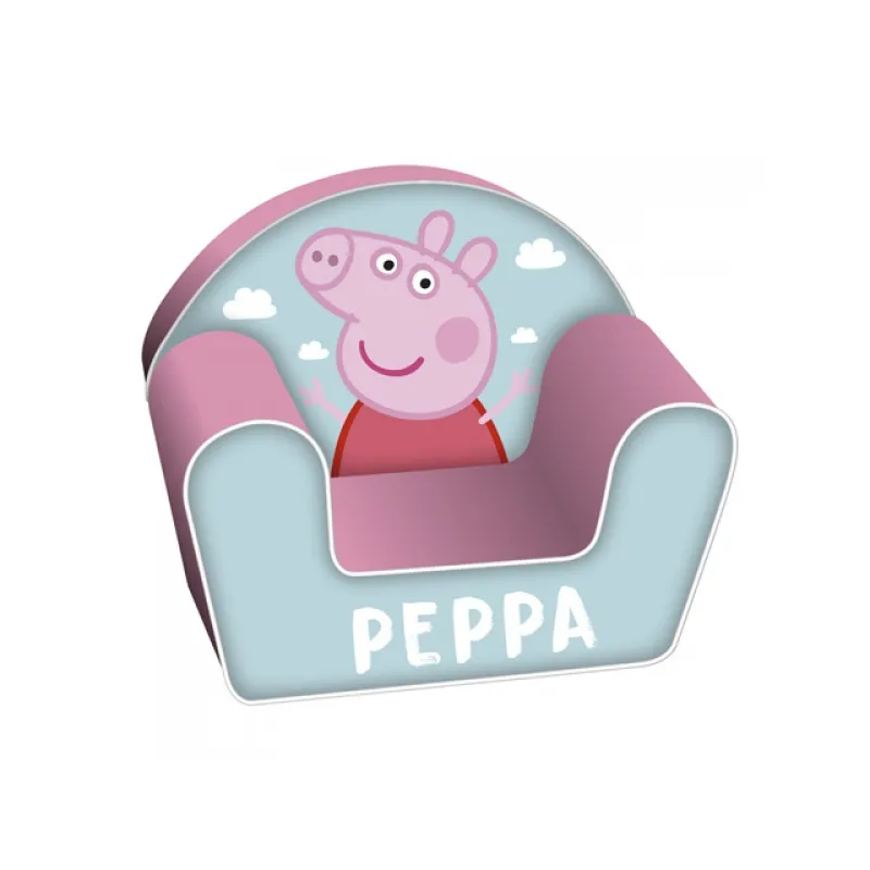 Pěnové křeslo do dětského pokoje PEPPA PIG, PP13036