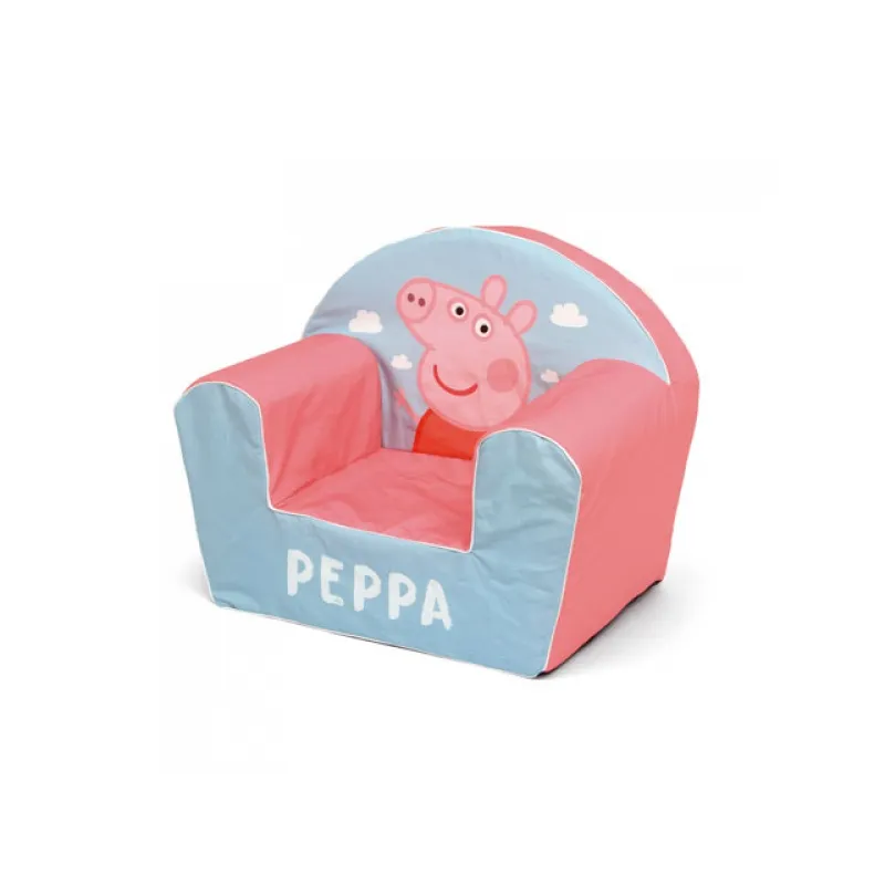 Pěnové křeslo do dětského pokoje PEPPA PIG, PP13036