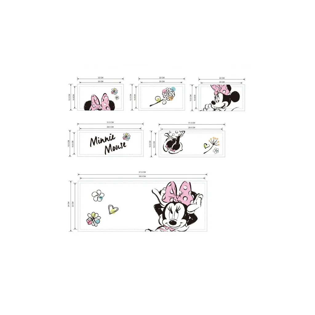 Regál / organizér na hračky MINNIE MOUSE, WD13677