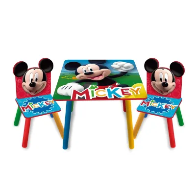 Dětský dřevěný stolek + židle MICKEY MOUSE, WD14004
