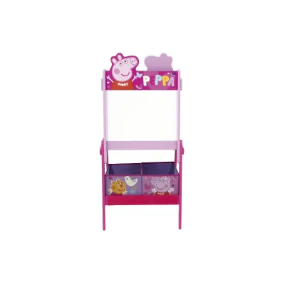 Oboustranná tabule pro děti s úložným boxem PEPPA PIG, PP14444 Oboustranná tabule pro děti s úložným boxem PEPPA PIG, PP14444