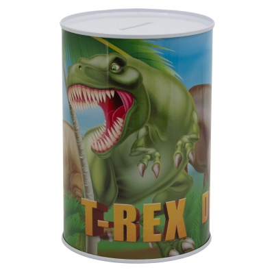 Plechová pokladnička DINOSAUR T-REX Mega, 44855 Plechová pokladnička DINOSAUR T-REX Mega, 44855