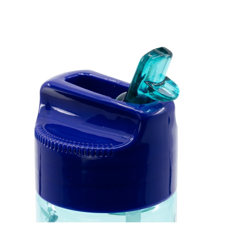 Plastová fľaša s výsuvnou slamkou Bluey, Transparent Tritan, 430ml, 50636 Plastová fľaša s výsuvnou slamkou Bluey, Transparent Tritan, 430ml, 50636