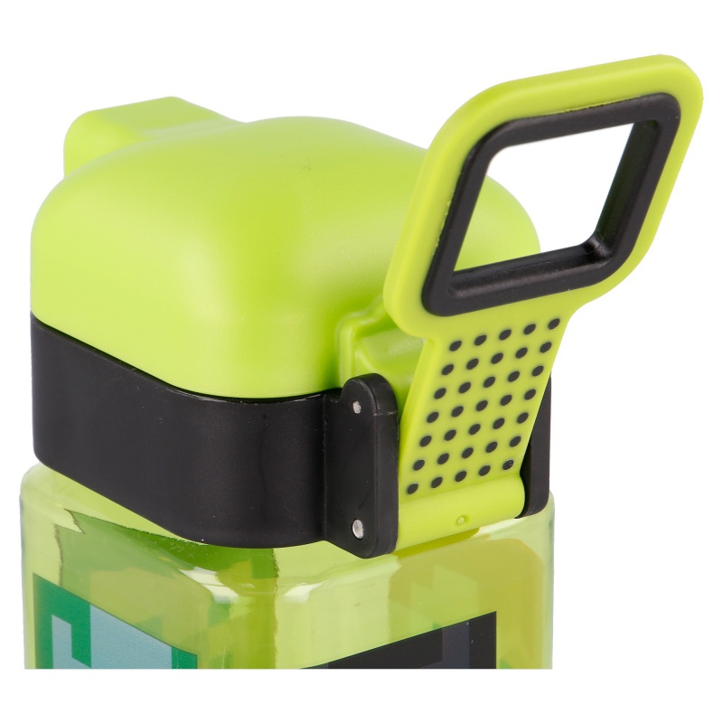 Hranatá plastová fľaša MINECRAFT LOCK, 550ml, 40402 Hranatá plastová fľaša MINECRAFT LOCK, 550ml, 40402