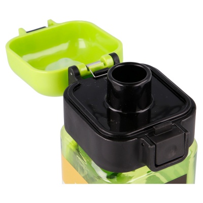Hranatá plastová fľaša MINECRAFT LOCK, 550ml, 40402 Hranatá plastová fľaša MINECRAFT LOCK, 550ml, 40402