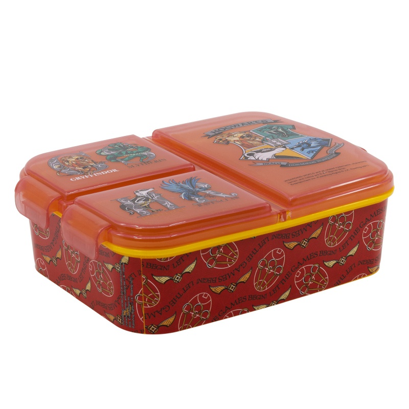 Dělený plastový box na svačinu HARRY POTTER, 14120 Dělený plastový box na svačinu HARRY POTTER, 14120