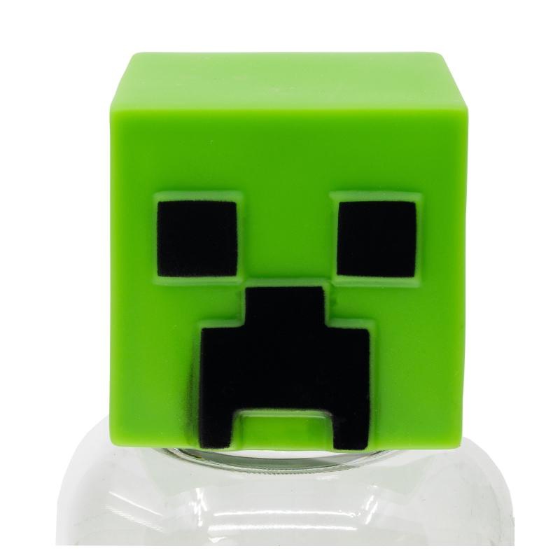 Plastová 3D fľaša MINECRAFT, 560ml, 40413