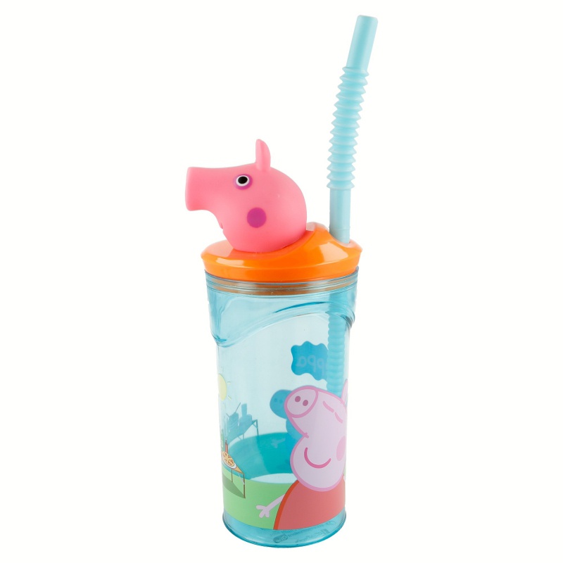 Plastový 3D pohár s figúrkou PEPPA PIG, 360ml, 48666 Plastový 3D pohár s figúrkou PEPPA PIG, 360ml, 48666