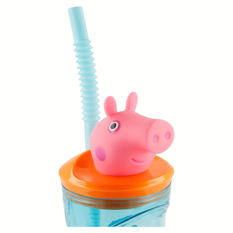 Plastová 3D sklenička s figurkou PEPPA PIG, 360ml, 48666 Plastová 3D sklenička s figurkou PEPPA PIG, 360ml, 48666