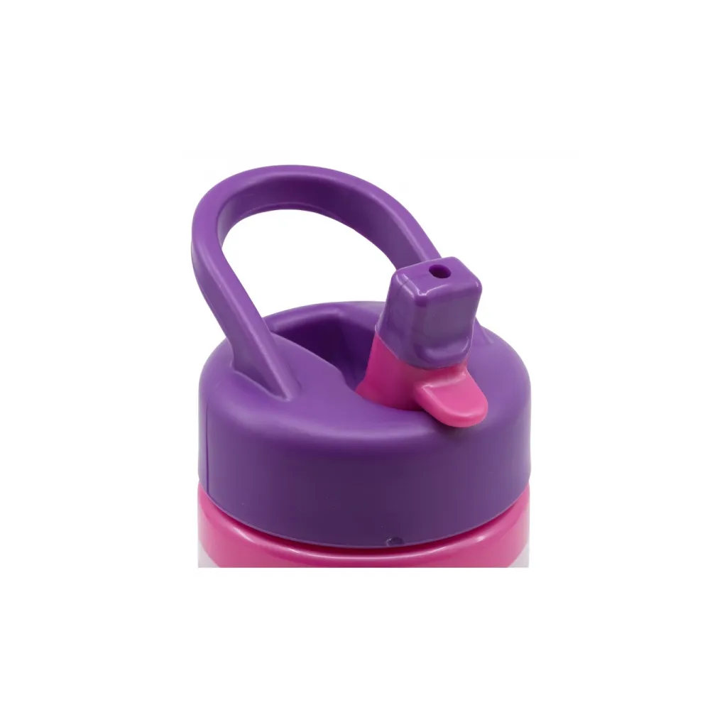 Plastová láhev s výsuvnou brčkem PAW PATROL Skye, 410ml, 74531