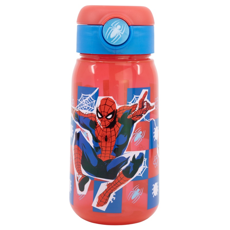 Plastová fľaša s automatickým otváraním SPIDERMAN, 510ml, 74742