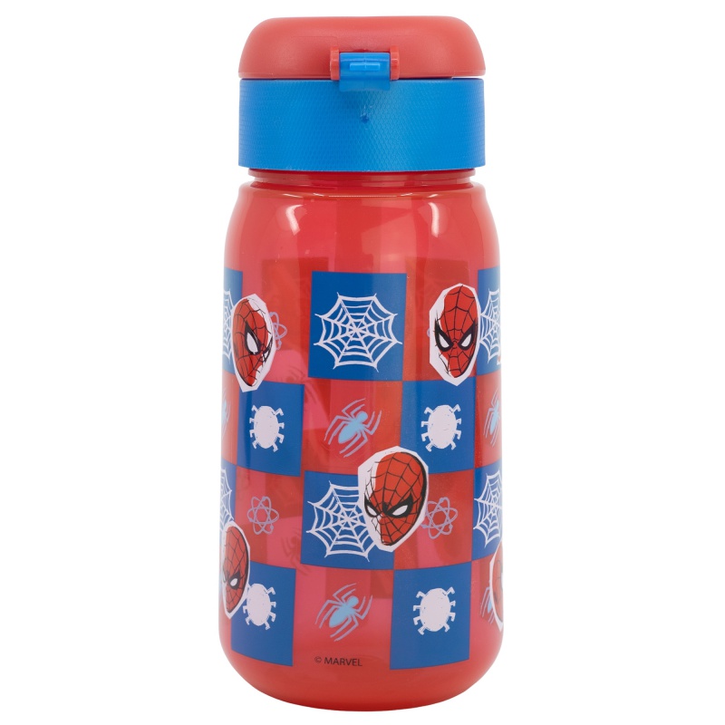 Plastová láhev s automatickým otevíráním SPIDERMAN, 510ml, 74742