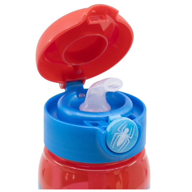 Plastová fľaša s automatickým otváraním SPIDERMAN, 510ml, 74742 Plastová fľaša s automatickým otváraním SPIDERMAN, 510ml, 74742
