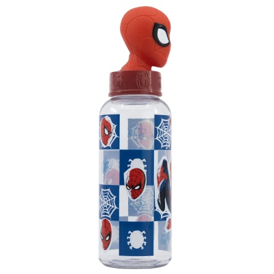 plastova-3d-flasa-s-figurkou-spiderman-560ml-74859