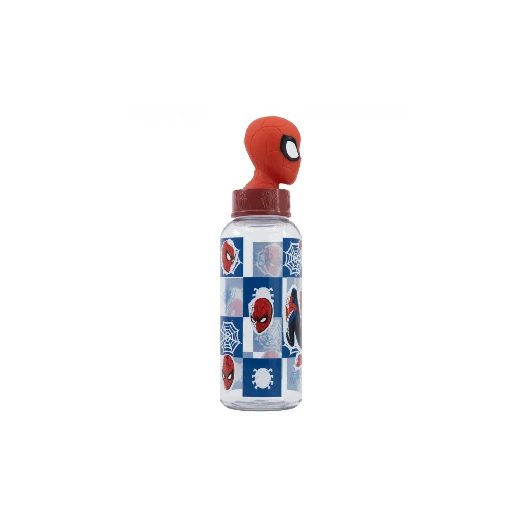Plastová 3D láhev s figurkou Spiderman, 560ml, 74859