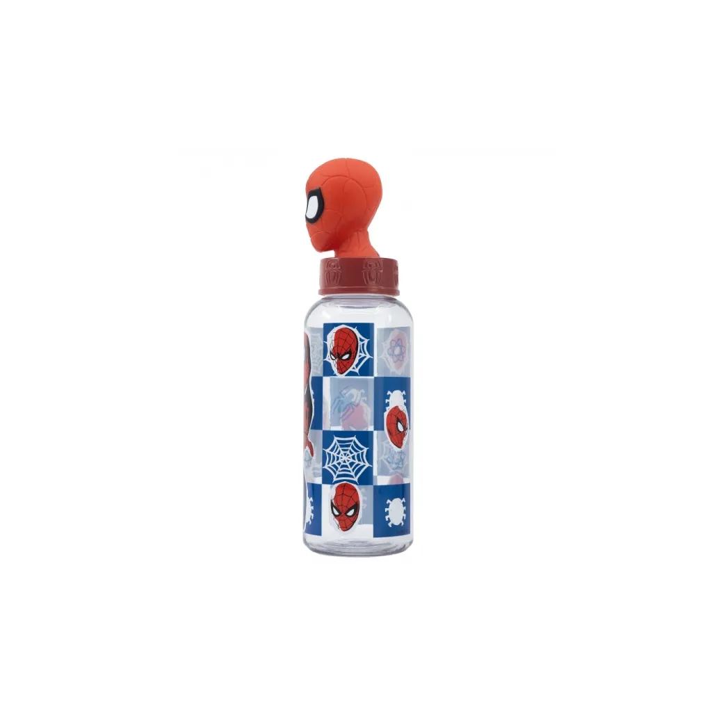Plastová 3D láhev s figurkou Spiderman, 560ml, 74859