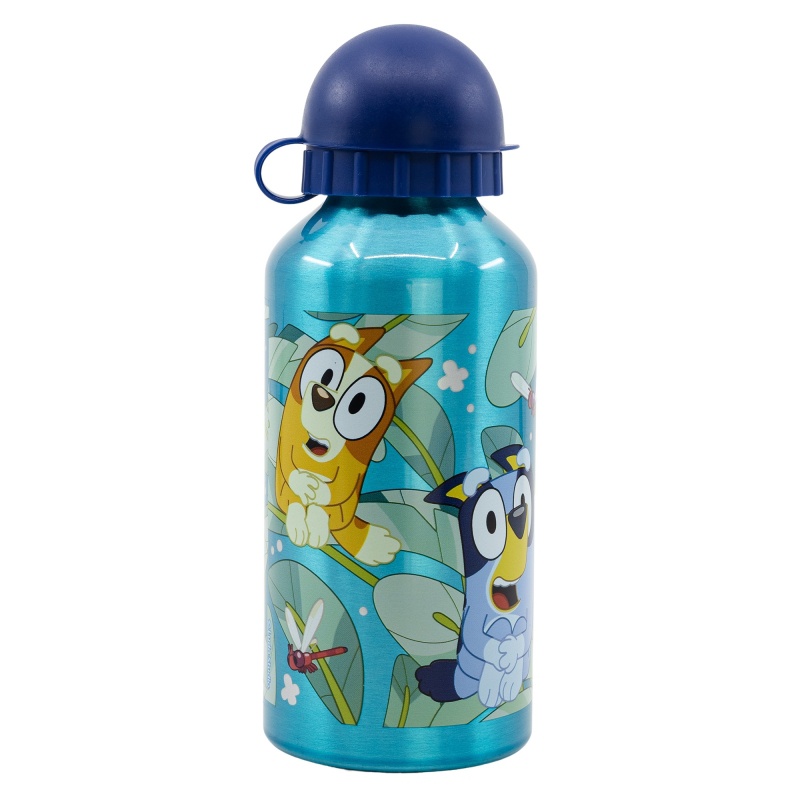 Hliníková fľaša Bluey 400 ml pre deti