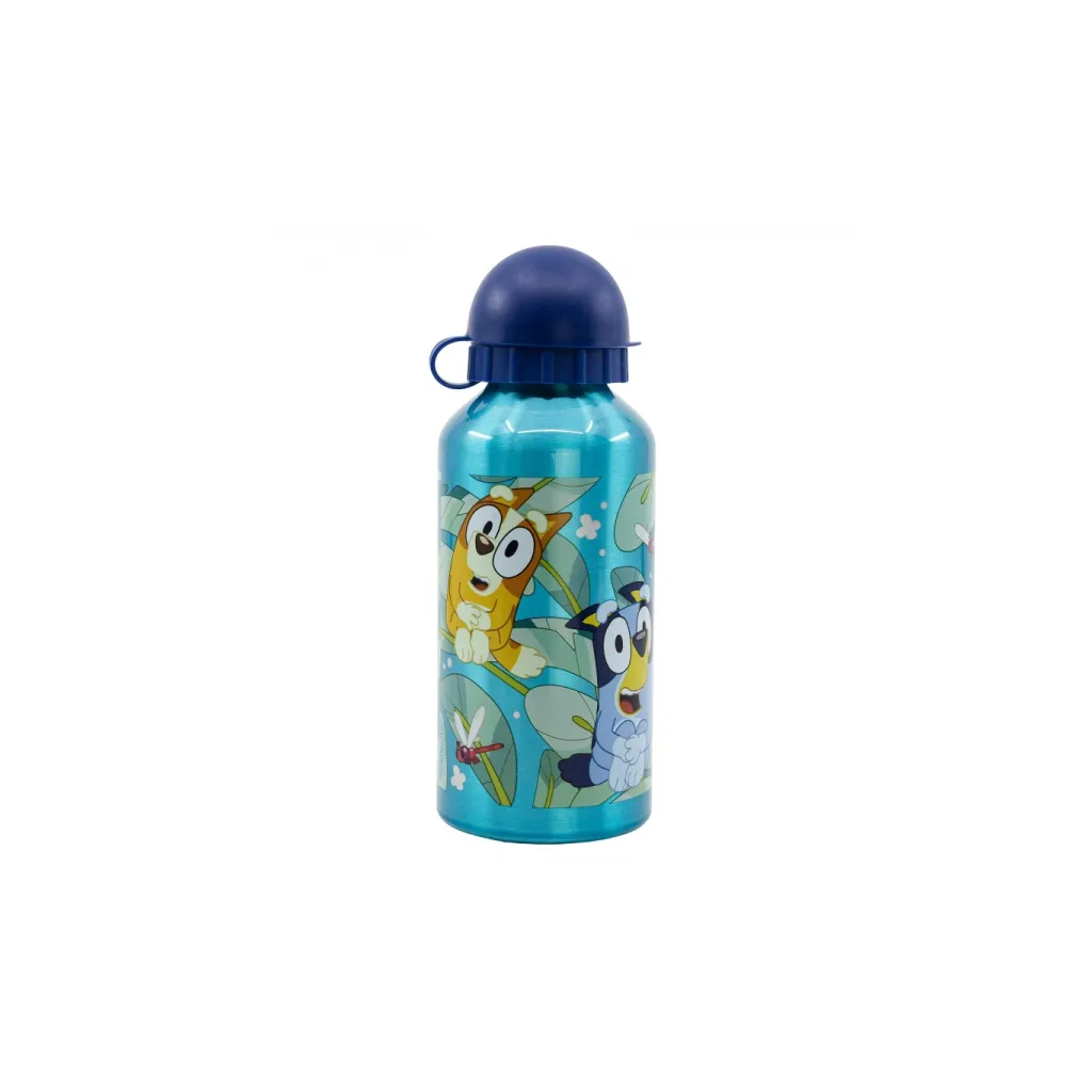 Hliníková fľaša Bluey 400 ml pre deti