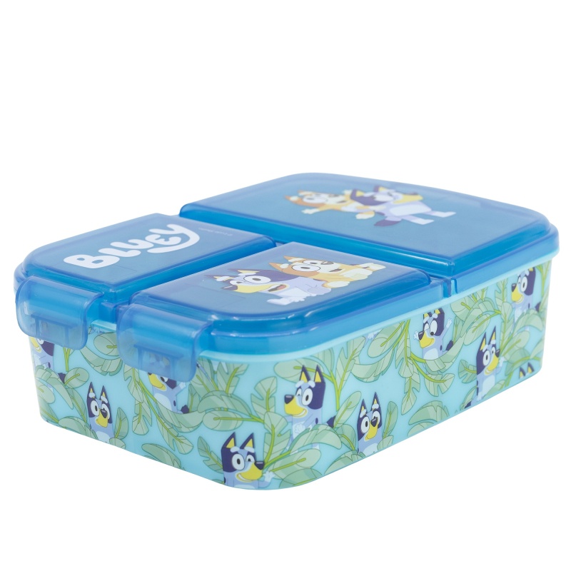 Delený plastový box na desiatu Bluey, 50620 Delený plastový box na desiatu Bluey, 50620