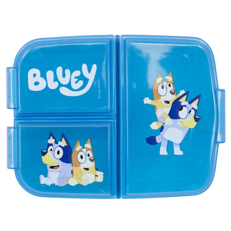Delený plastový box na desiatu Bluey, 50620 Delený plastový box na desiatu Bluey, 50620