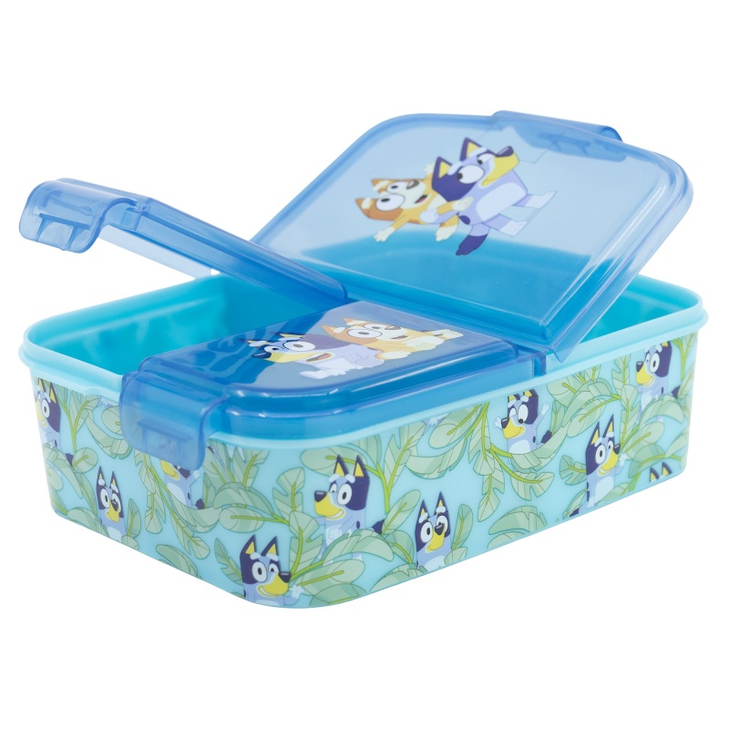 Delený plastový box na desiatu Bluey, 50620 Delený plastový box na desiatu Bluey, 50620