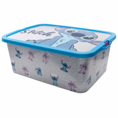 Plastový úložný box Lilo & Stitch, 13L, 02435 Plastový úložný box Lilo & Stitch, 13L, 02435