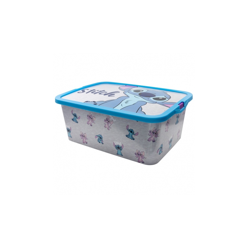 Plastový úložný box Lilo & Stitch, 13L, 02435