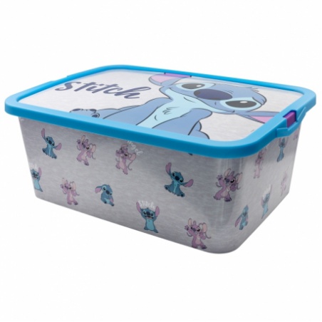Plastový úložný box Lilo & Stitch, 13L, 02435