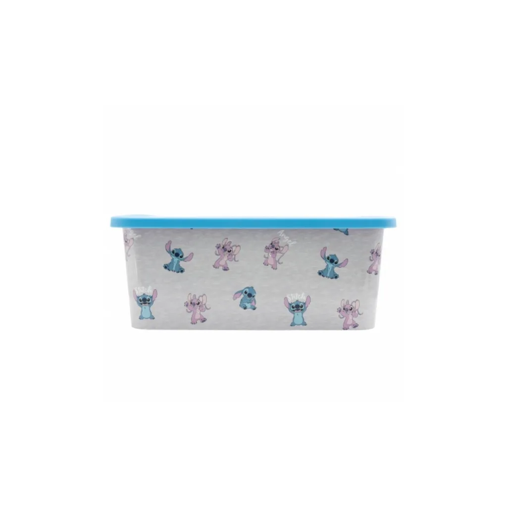 Detský úložný box Lilo & Stitch 13 l s vekom | Box na hračky