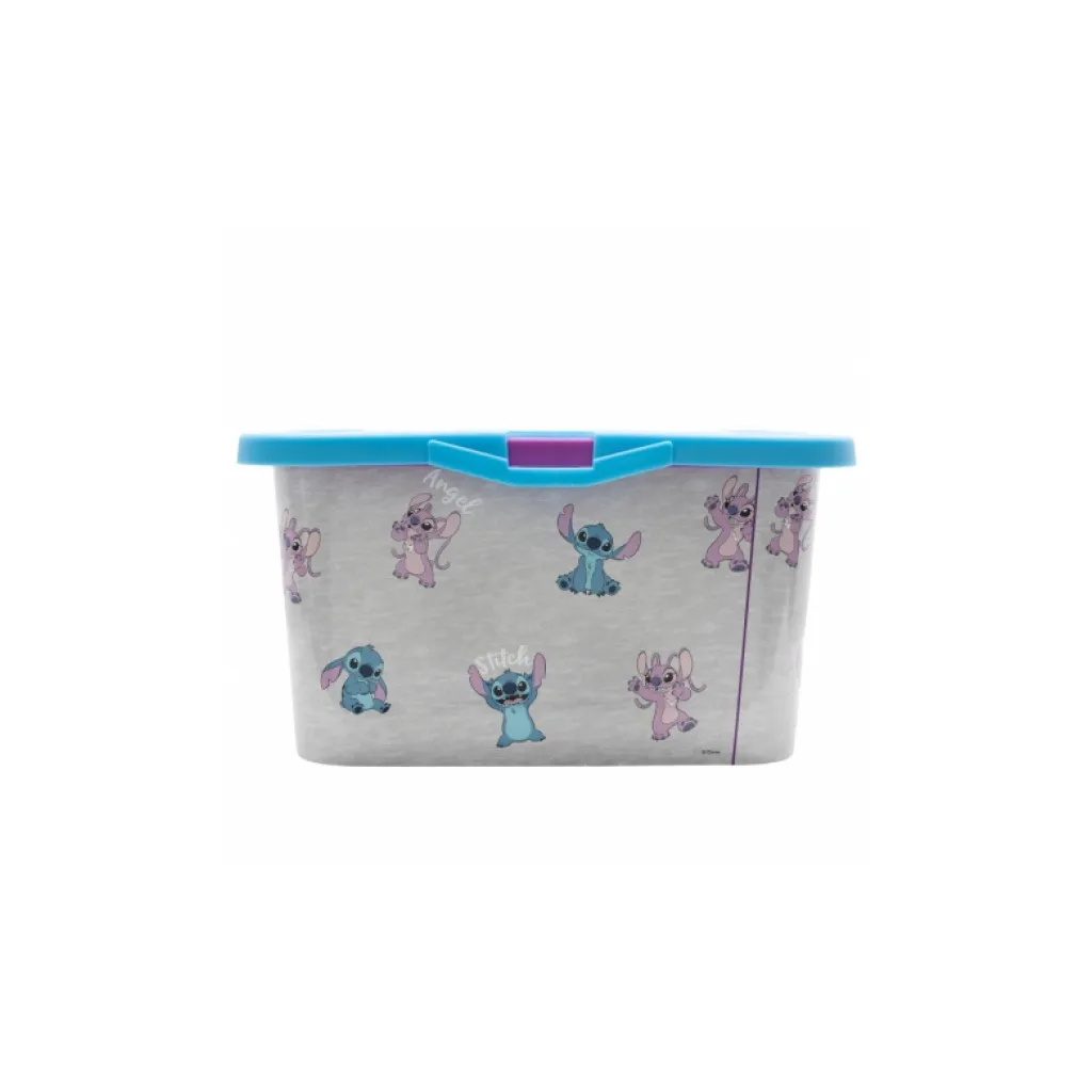 Plastový úložný box Lilo & Stitch, 13L, 02435
