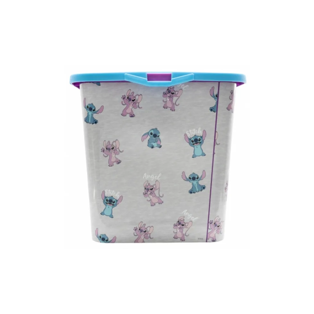 Detský úložný box Lilo & Stitch 23 l s vekom | Box na hračky