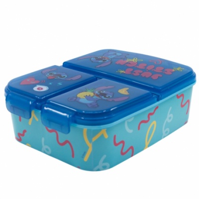 Delený plastový box na desiatu Lilo & Stitch, 75020 Delený plastový box na desiatu Lilo & Stitch, 75020