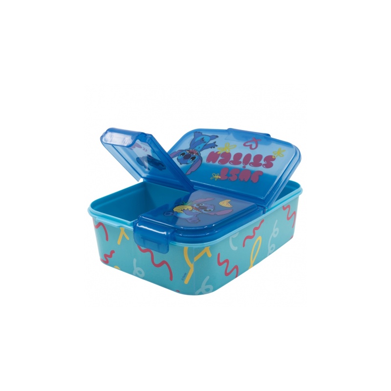 Delený plastový box na desiatu Lilo & Stitch, 75020 Delený plastový box na desiatu Lilo & Stitch, 75020
