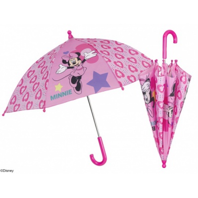 Detský dáždnik MINNIE MOUSE Pink, 50136 Detský dáždnik MINNIE MOUSE Pink, 50136