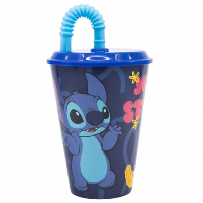 plastovy-pohar-s-vrchnakom-a-slamkou-lilo-stitch-430ml-75030