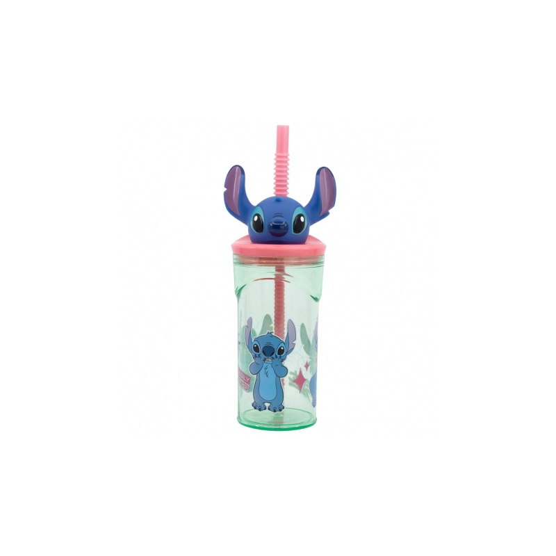 Plastový 3D pohár s figúrkou Lilo & Stitch, 360ml, 74869 Plastový 3D pohár s figúrkou Lilo & Stitch, 360ml, 74869