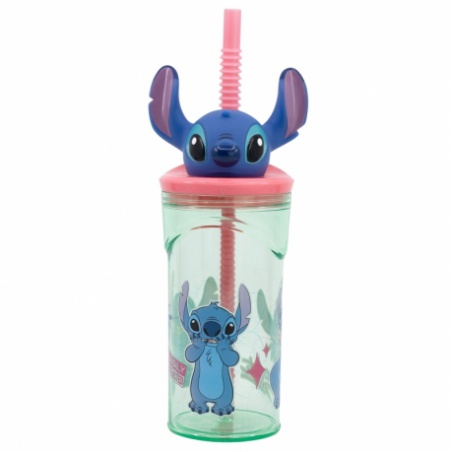 Plastový 3D pohár s figúrkou Lilo & Stitch, 360ml, 74869