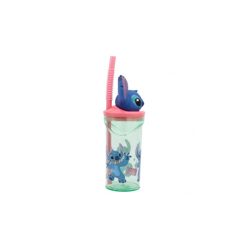 Plastový 3D pohár s figúrkou Lilo & Stitch, 360ml, 74869