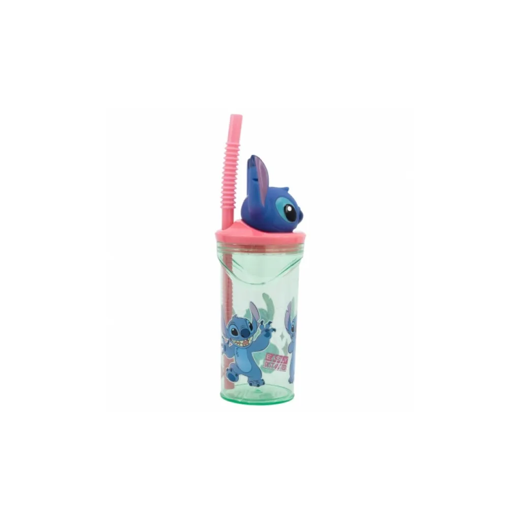 Plastová 3D sklenička s figurkou Lilo & Stitch, 360ml, 74869