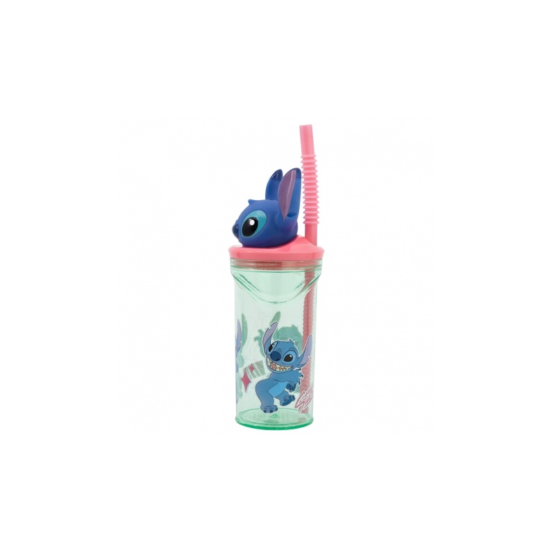 Plastový 3D pohár s figúrkou Lilo & Stitch, 360ml, 74869 Plastový 3D pohár s figúrkou Lilo & Stitch, 360ml, 74869